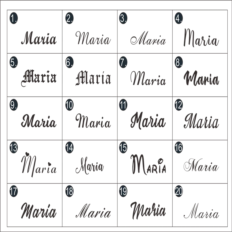 Collar Con Nombre Personalizado Con Doble Corazón Integrado Para Mujer